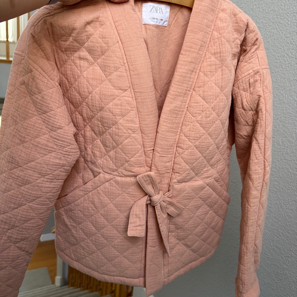 Zara Girls Quilted Jacket size 13/14